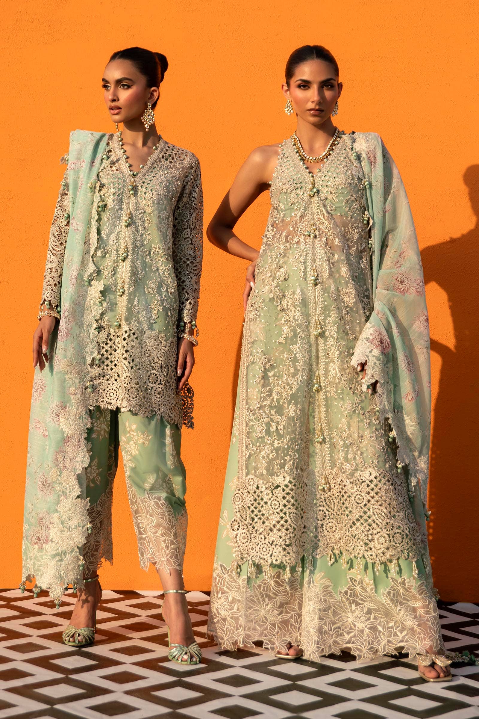 Sana Safinaz | Nura Festive 24 | N241-007-3CV - Bridal -  Libasekhas