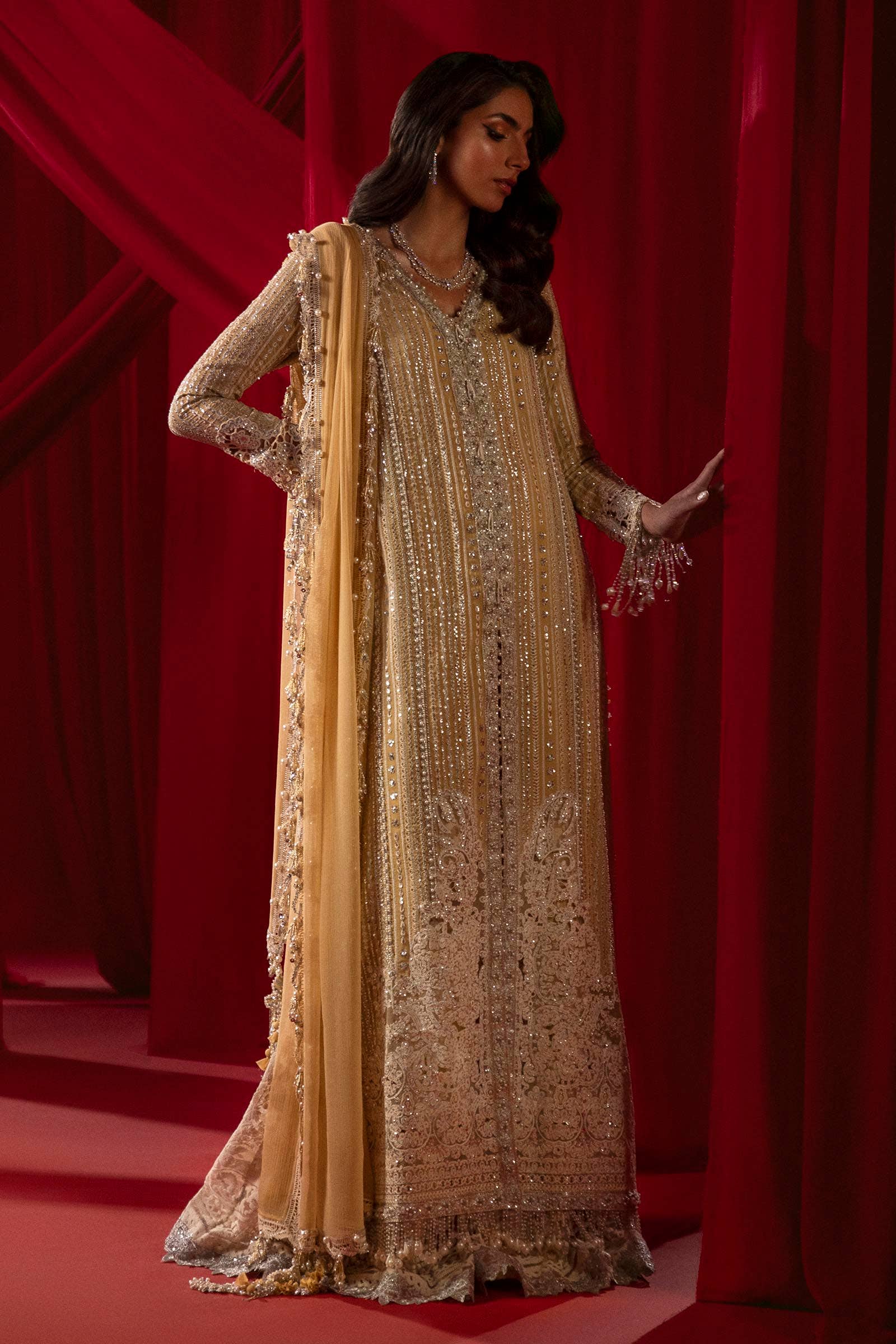 Sana Safinaz | Nura Festive 24 | N241-008-3CJ - Bridal -  Libasekhas
