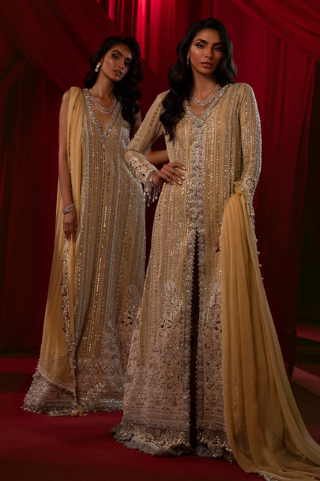 Sana Safinaz | Nura Festive 24 | N241-008-3CJ - Bridal -  Libasekhas