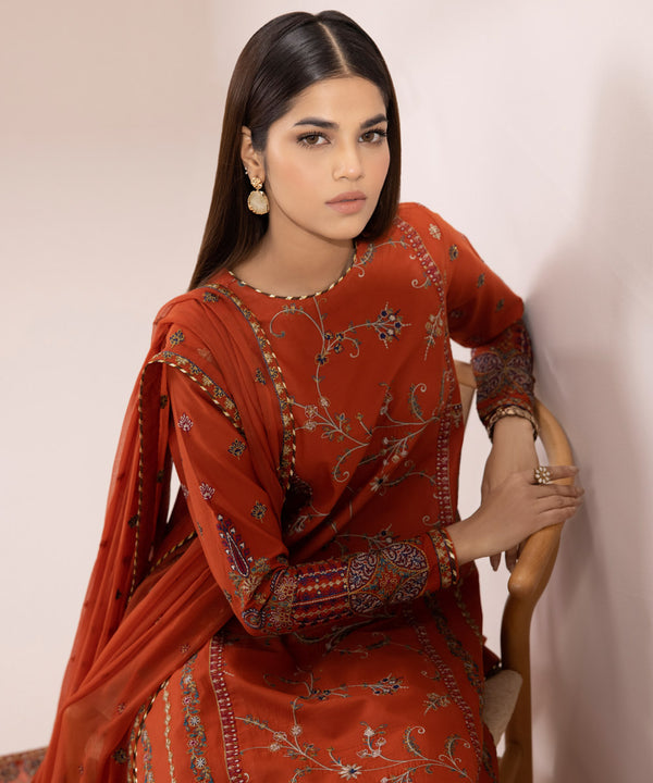 Sapphire | Eid Collection | D121 - by - Libasekhas UK - Registered Vendor of : Sapphire - 100% Original Designer Dresss
