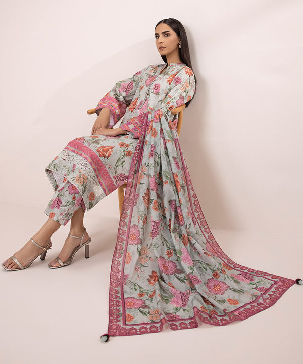 Sapphire | Eid Collection | D107 - by - Libasekhas UK - Registered Vendor of : Sapphire - 100% Original Designer Dresss