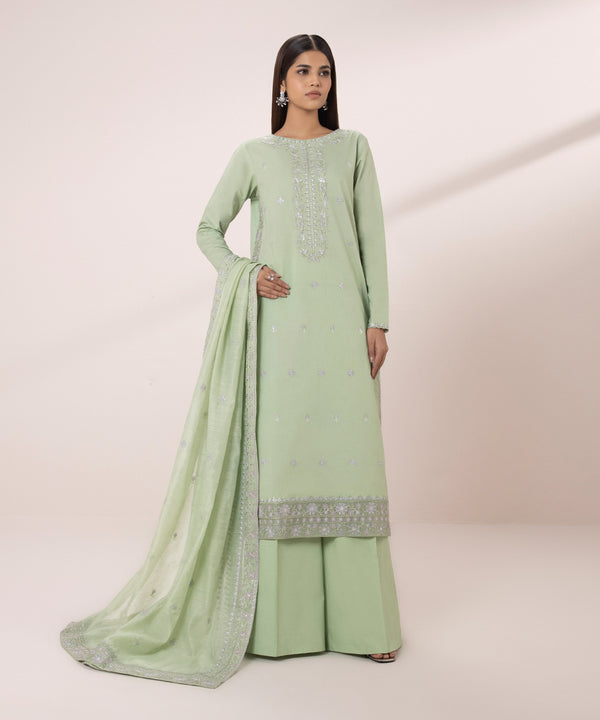 Sapphire | Eid Collection | D124 - by - Libasekhas UK - Registered Vendor of : Sapphire - 100% Original Designer Dresss