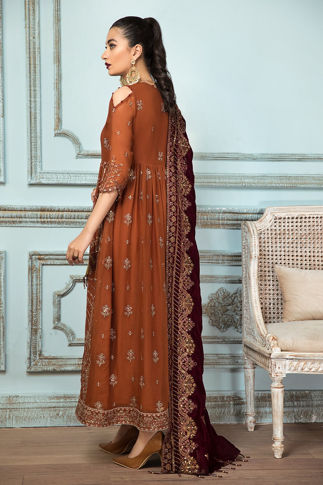 Alizeh | Formals Collection | Sarang - by - Libasekhas UK - Registered Vendor of : Alizeh - 100% Original Designer Dresss