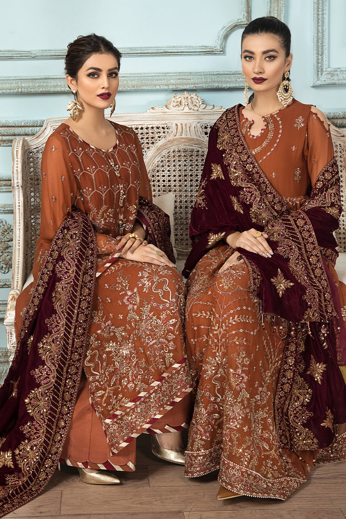 Alizeh | Formals Collection | Sarang - by - Libasekhas UK - Registered Vendor of : Alizeh - 100% Original Designer Dresss