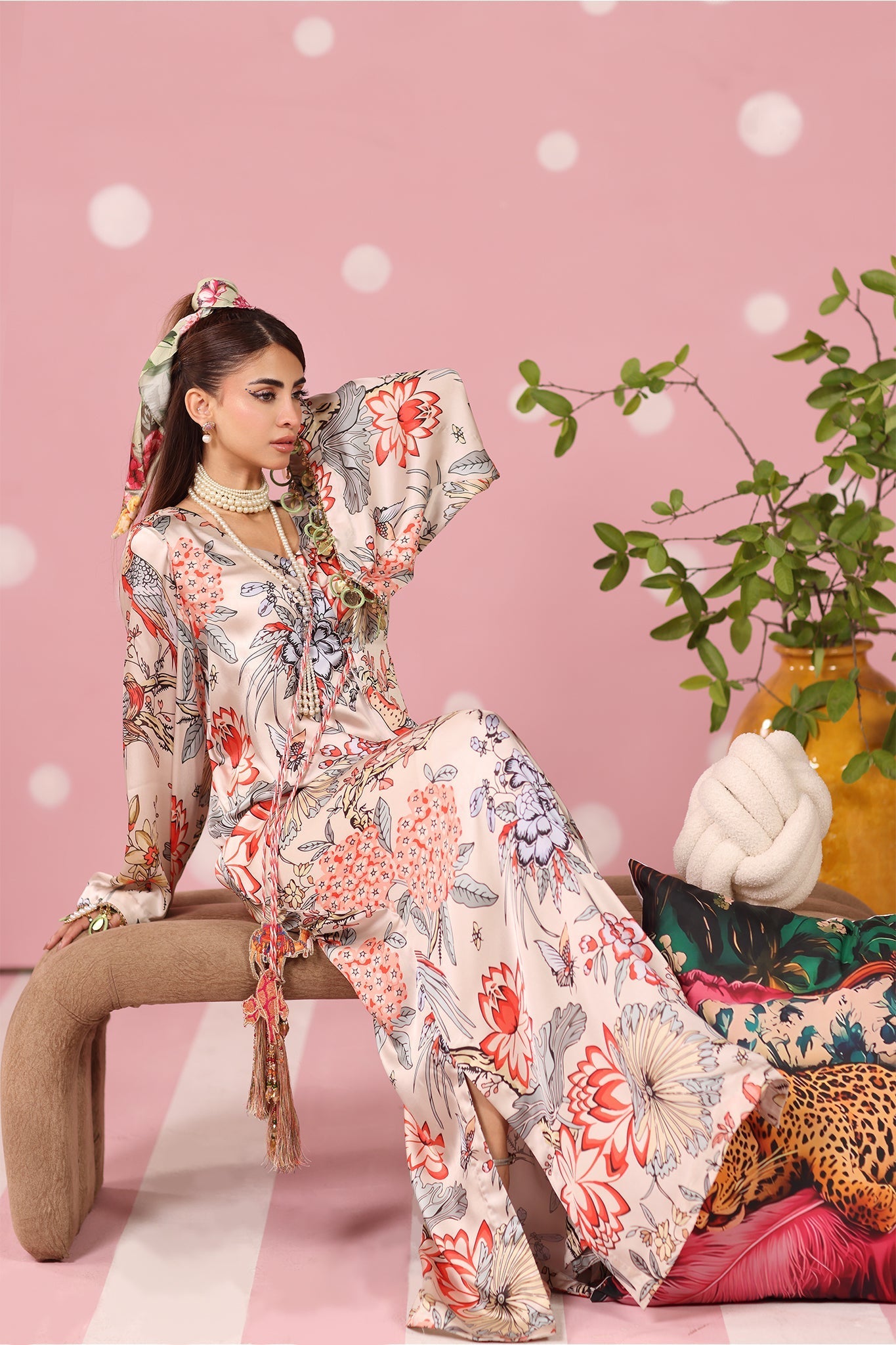 Musferah Saad | Resort Collection | Imperial Blossom - by Libasekhas UK - Registered Vendor of : Musferah Saad - 100% Original Designer Dress