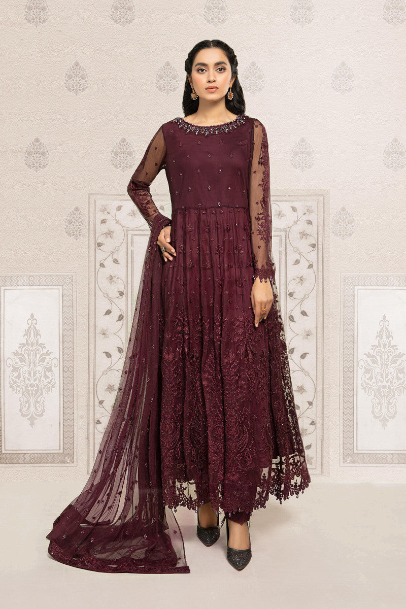 Maira B | Ready to Wear | SF-EF22-03R1 - by - Libasekhas UK - Registered Vendor of : Maria B - 100% Original Designer Dresss