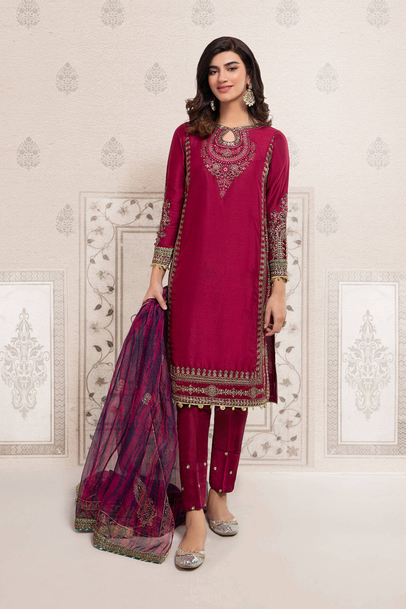 Maira B | Ready to Wear | SF-EF22-07R1 - by - Libasekhas UK - Registered Vendor of : Maria B - 100% Original Designer Dresss
