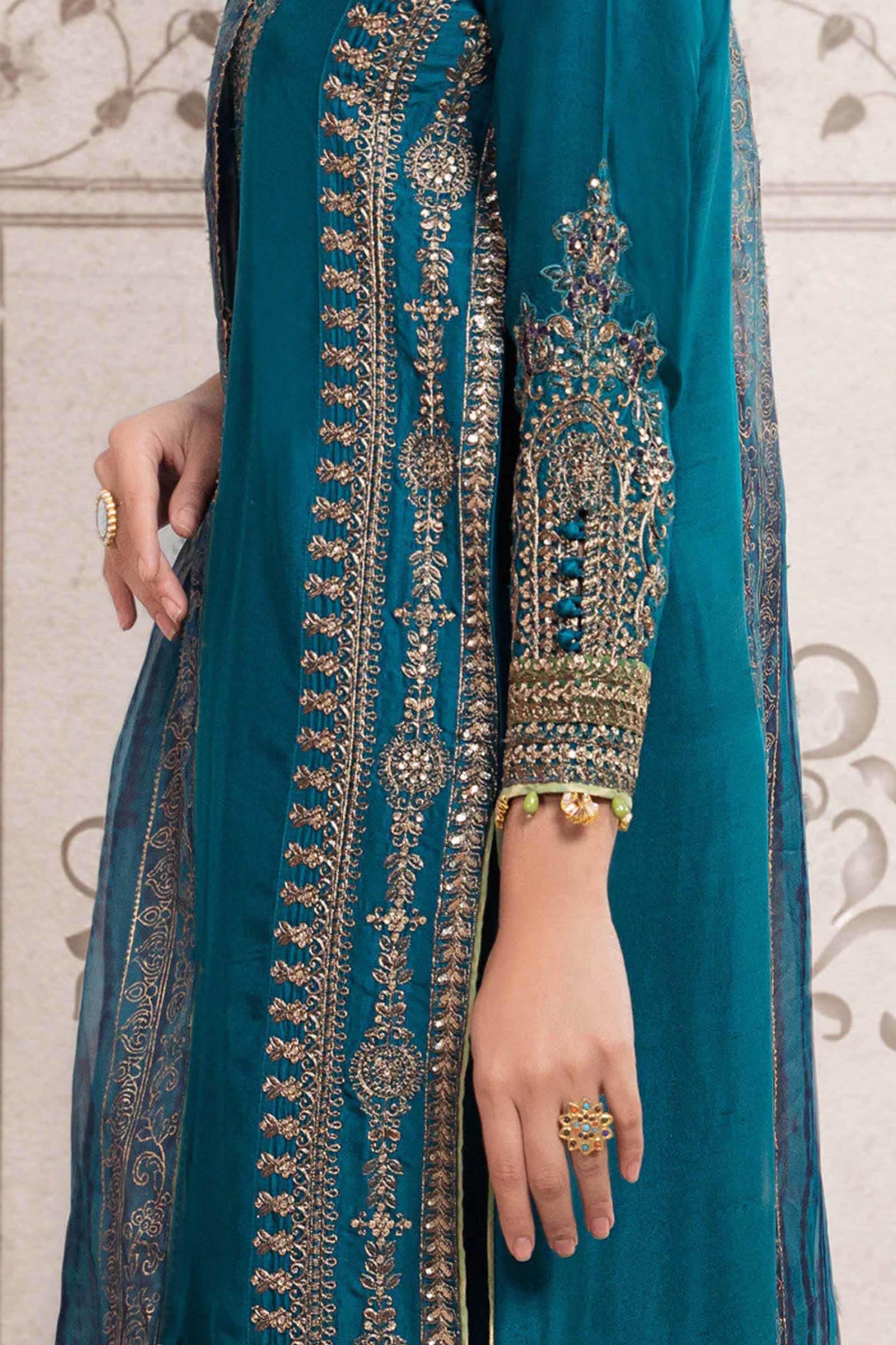 Maira B | Ready to Wear | SF-EF22-07R1 - by - Libasekhas UK - Registered Vendor of : Maria B - 100% Original Designer Dresss