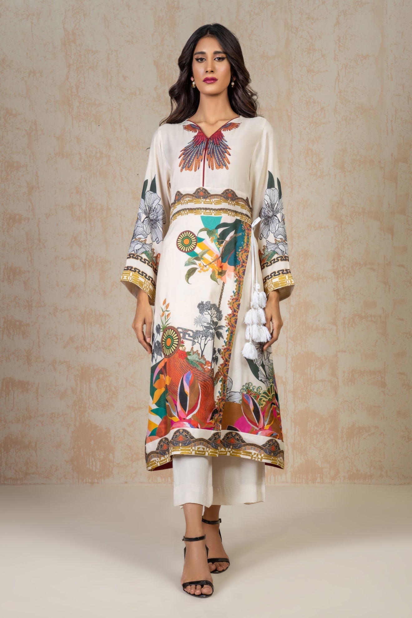 Shamaeel Ansari | Daily Pret Wear | ECK-21 - by - Libasekhas UK - Registered Vendor of : Shamaeel Ansari - 100% Original Designer Dresss