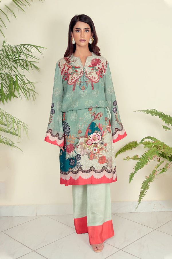 Shamaeel Ansari | Daily Pret Wear | ECK - 16 - by - Libasekhas UK - Registered Vendor of : Shamaeel Ansari - 100% Original Designer Dresss