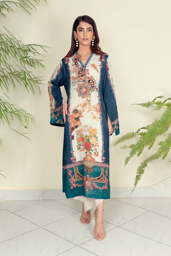 Shamaeel Ansari | Daily Pret Wear | ECK - 15 - by - Libasekhas UK - Registered Vendor of : Shamaeel Ansari - 100% Original Designer Dresss