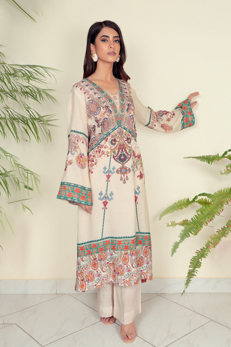 Shamaeel Ansari | Daily Pret Wear | ECK - 14 - by - Libasekhas UK - Registered Vendor of : Shamaeel Ansari - 100% Original Designer Dresss
