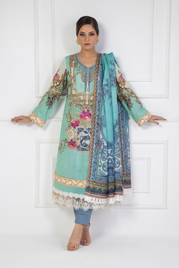 Shamaeel Ansari | Lawn 24 | LV112 - by - Libasekhas UK - Registered Vendor of : Shamaeel Ansari - 100% Original Designer Dresss
