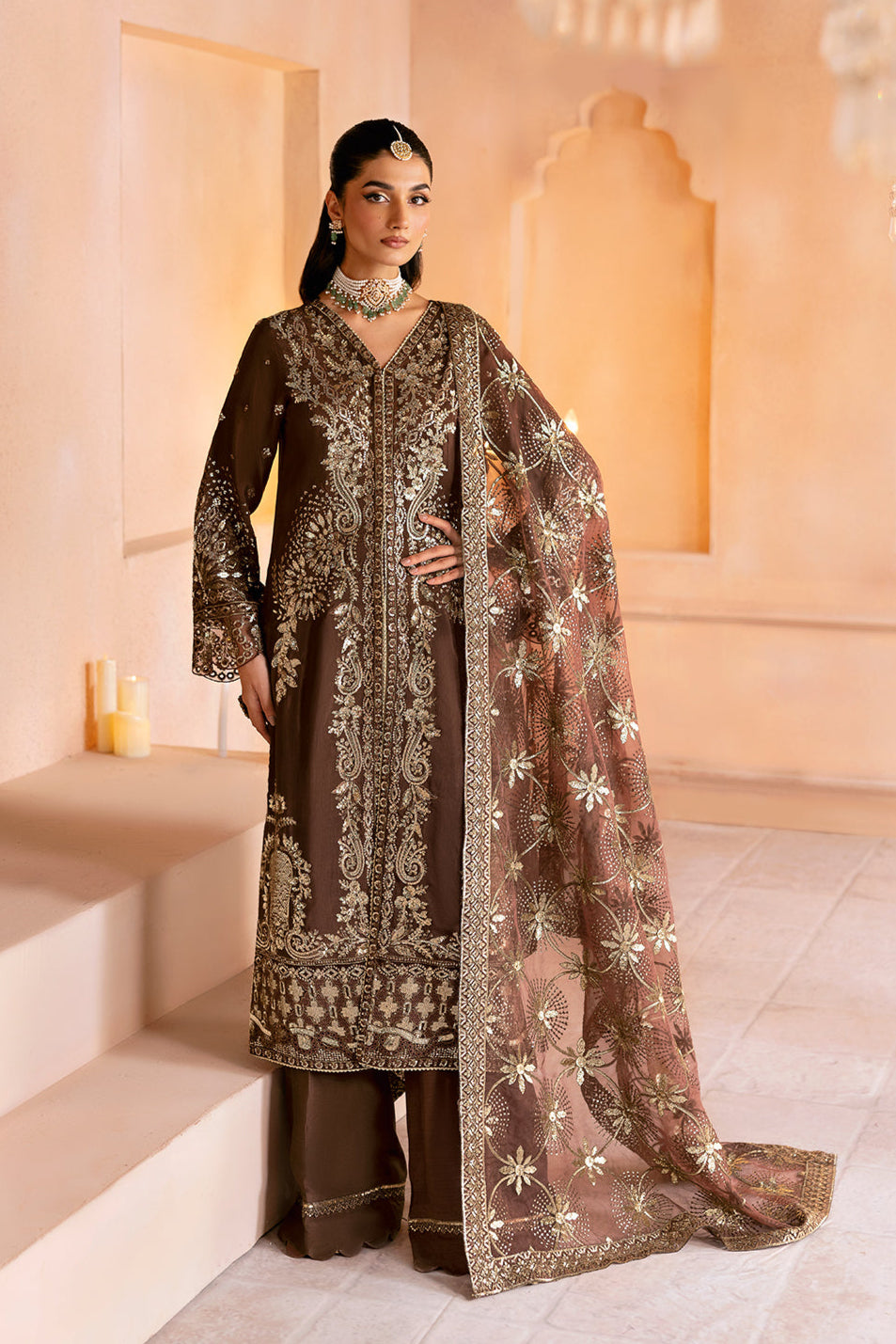 Ramsha | Shehnai Formals | SS-108 - by - Libasekhas UK - Registered Vendor of : Ramsha - 100% Original Designer Dresss