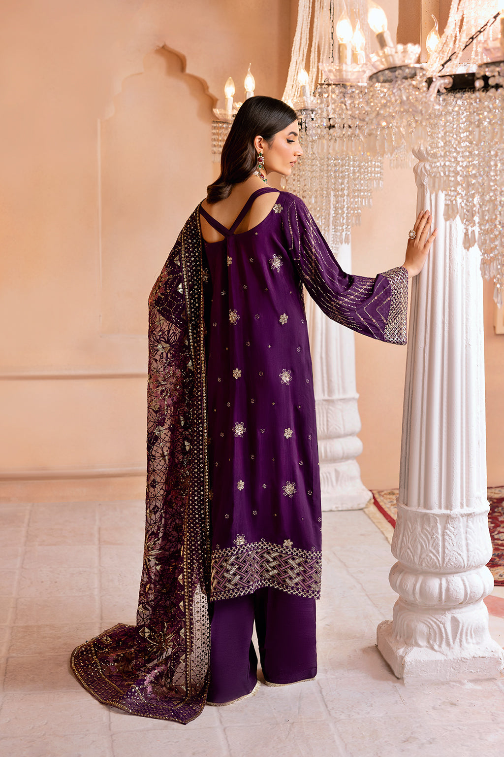 Ramsha | Shehnai Formals | SS-104 - by - Libasekhas UK - Registered Vendor of : Ramsha - 100% Original Designer Dresss