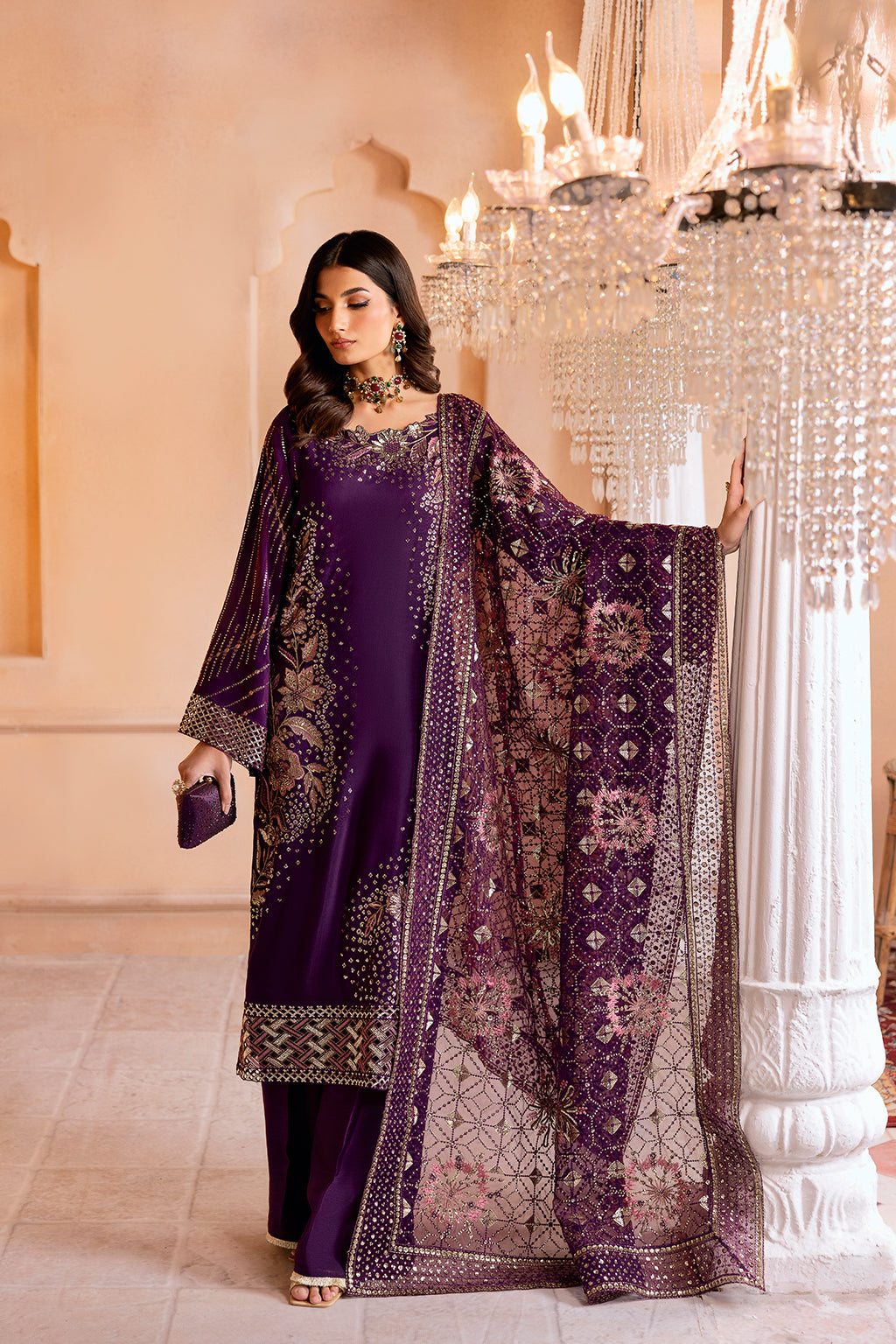 Ramsha | Shehnai Formals | SS-104 - by - Libasekhas UK - Registered Vendor of : Ramsha - 100% Original Designer Dresss
