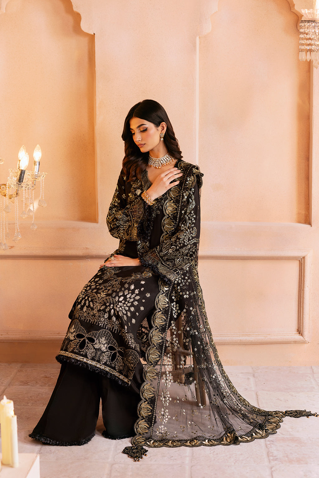 Ramsha | Shehnai Formals | SS-105 - by - Libasekhas UK - Registered Vendor of : Ramsha - 100% Original Designer Dresss