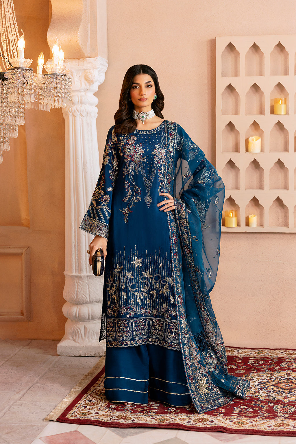 Ramsha | Shehnai Formals | SS-107 - by - Libasekhas UK - Registered Vendor of : Ramsha - 100% Original Designer Dresss