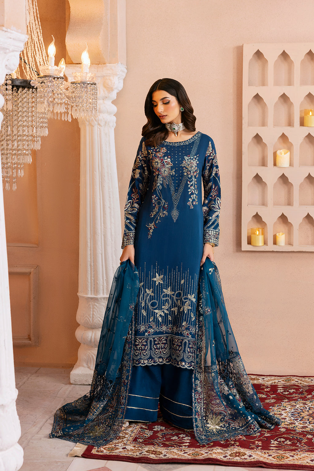 Ramsha | Shehnai Formals | SS-107 - by - Libasekhas UK - Registered Vendor of : Ramsha - 100% Original Designer Dresss