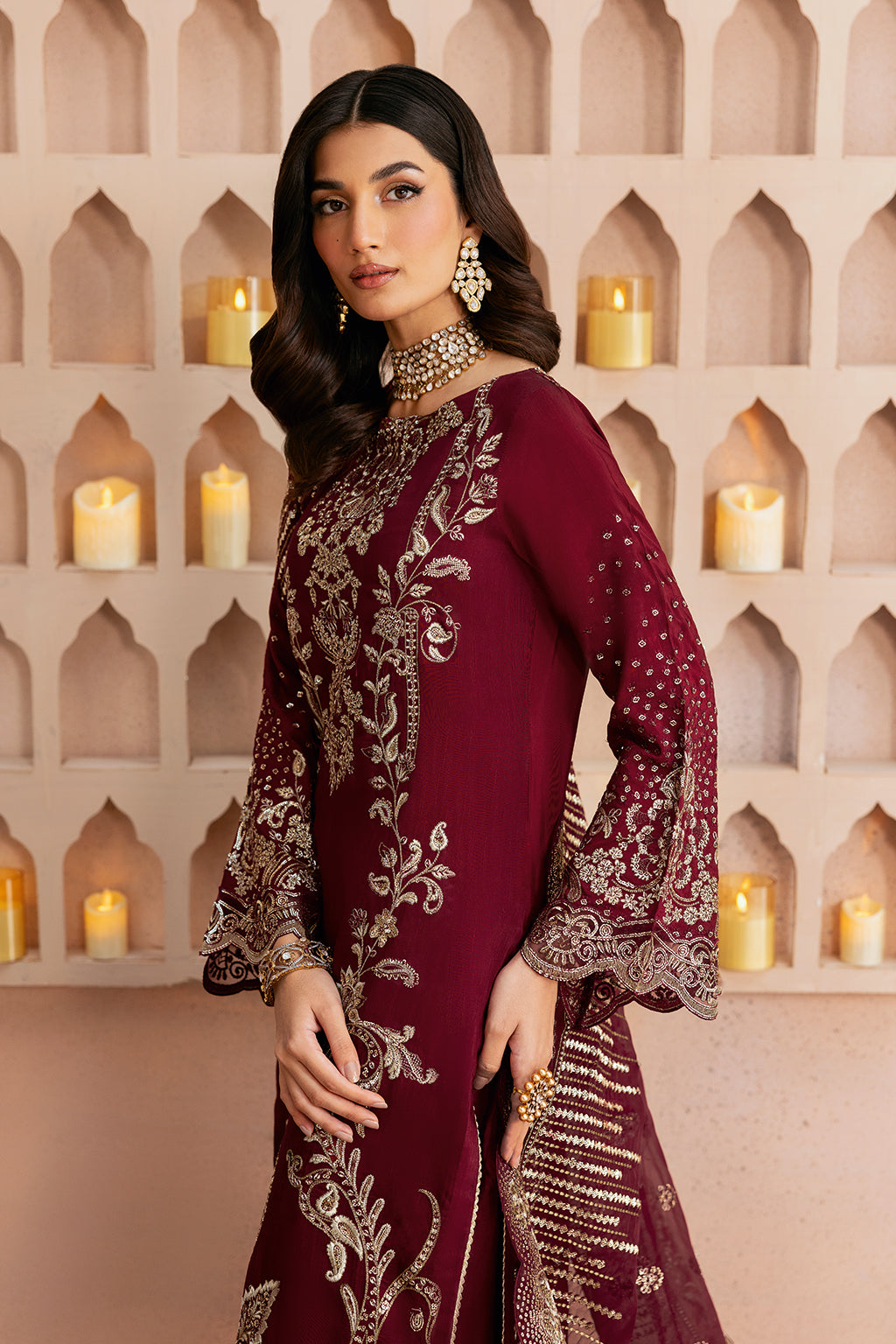 Ramsha | Shehnai Formals | SS-102 - by - Libasekhas UK - Registered Vendor of : Ramsha - 100% Original Designer Dresss