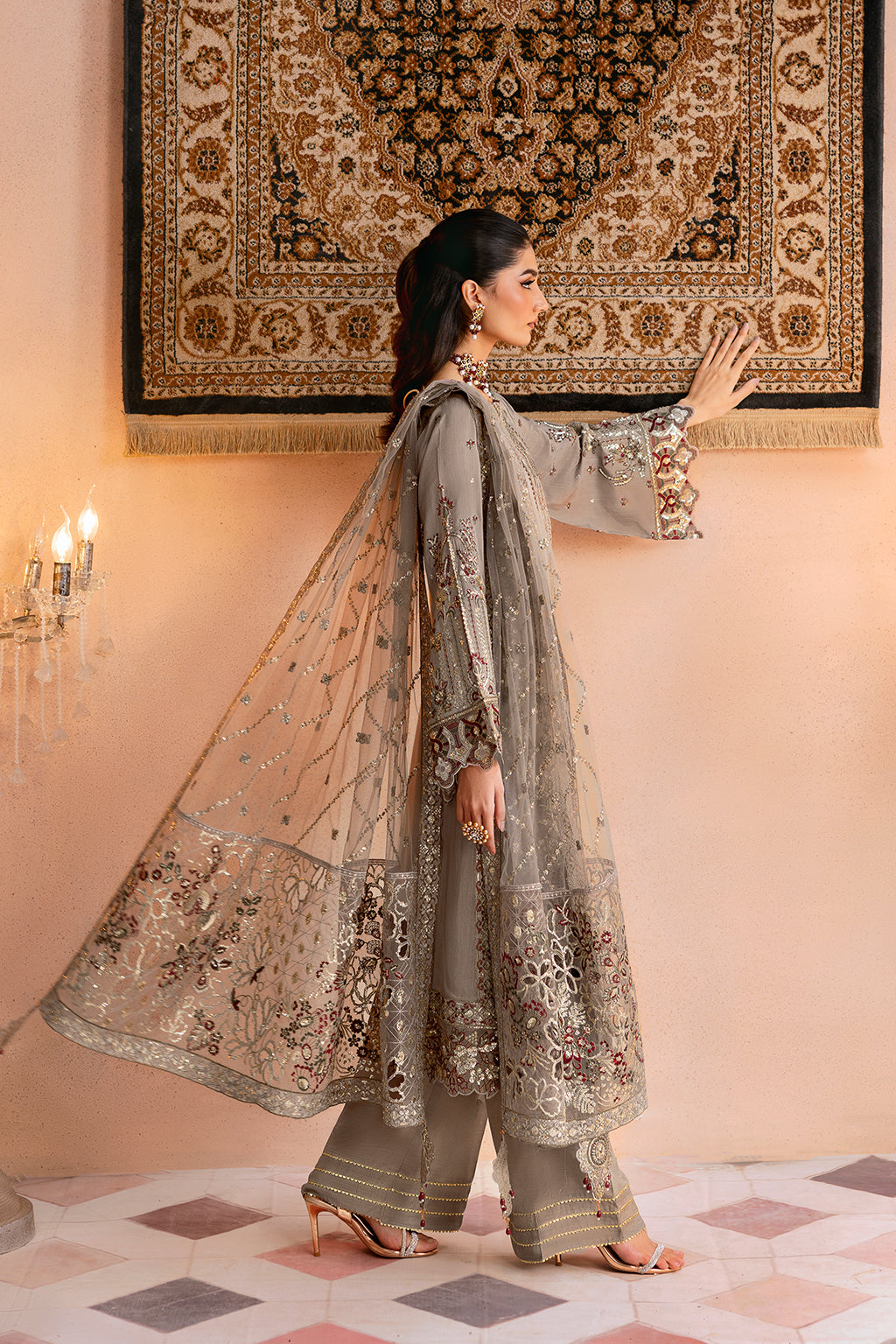 Ramsha | Shehnai Formals | SS-103 - by - Libasekhas UK - Registered Vendor of : Ramsha - 100% Original Designer Dresss