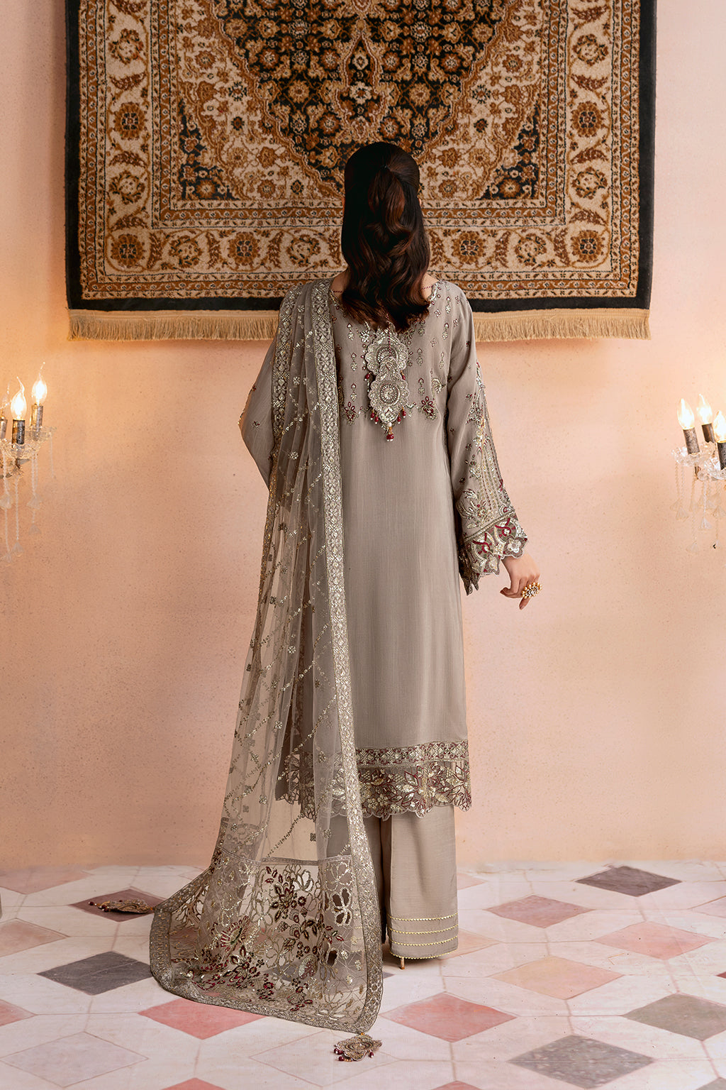 Ramsha | Shehnai Formals | SS-103 - by - Libasekhas UK - Registered Vendor of : Ramsha - 100% Original Designer Dresss