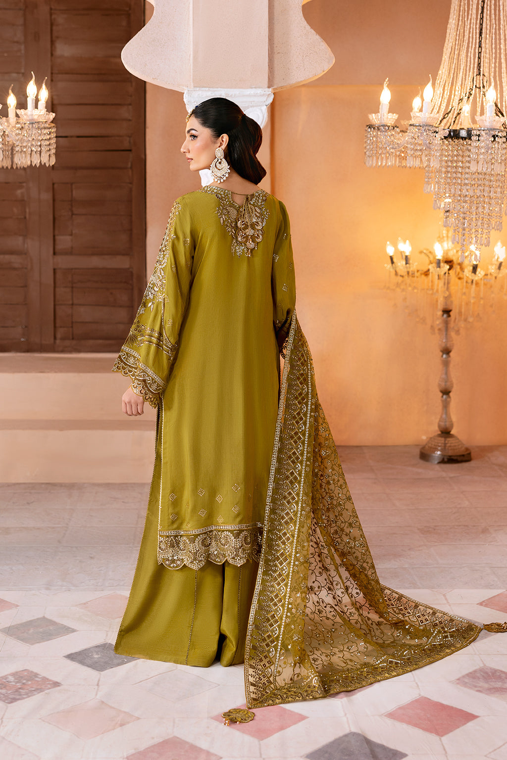 Ramsha | Shehnai Formals | SS-106 - by - Libasekhas UK - Registered Vendor of : Ramsha - 100% Original Designer Dresss