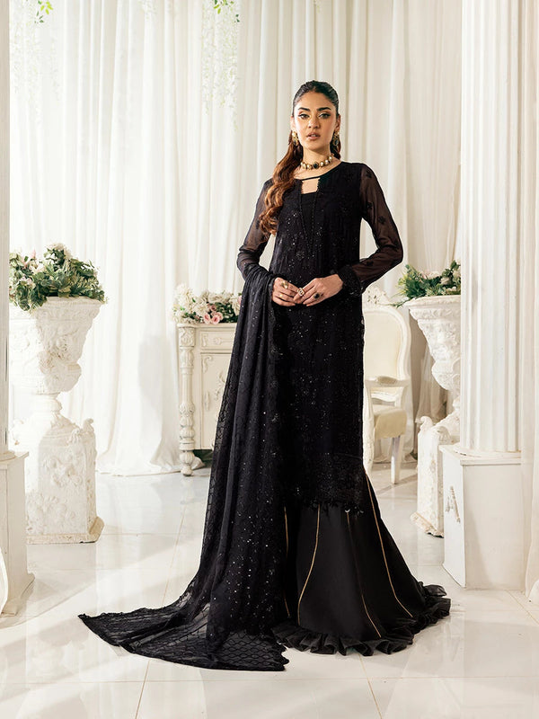 Salitex | Signature Festive Chiffon | SUNS7CH048UT - by - Libasekhas UK - Registered Vendor of : Salitex - 100% Original Designer Dresss