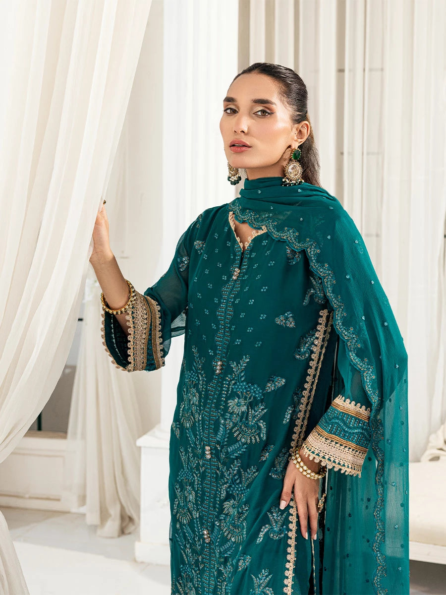 Salitex | Signature Festive Chiffon | SUNS7CH045UT - by - Libasekhas UK - Registered Vendor of : Salitex - 100% Original Designer Dresss