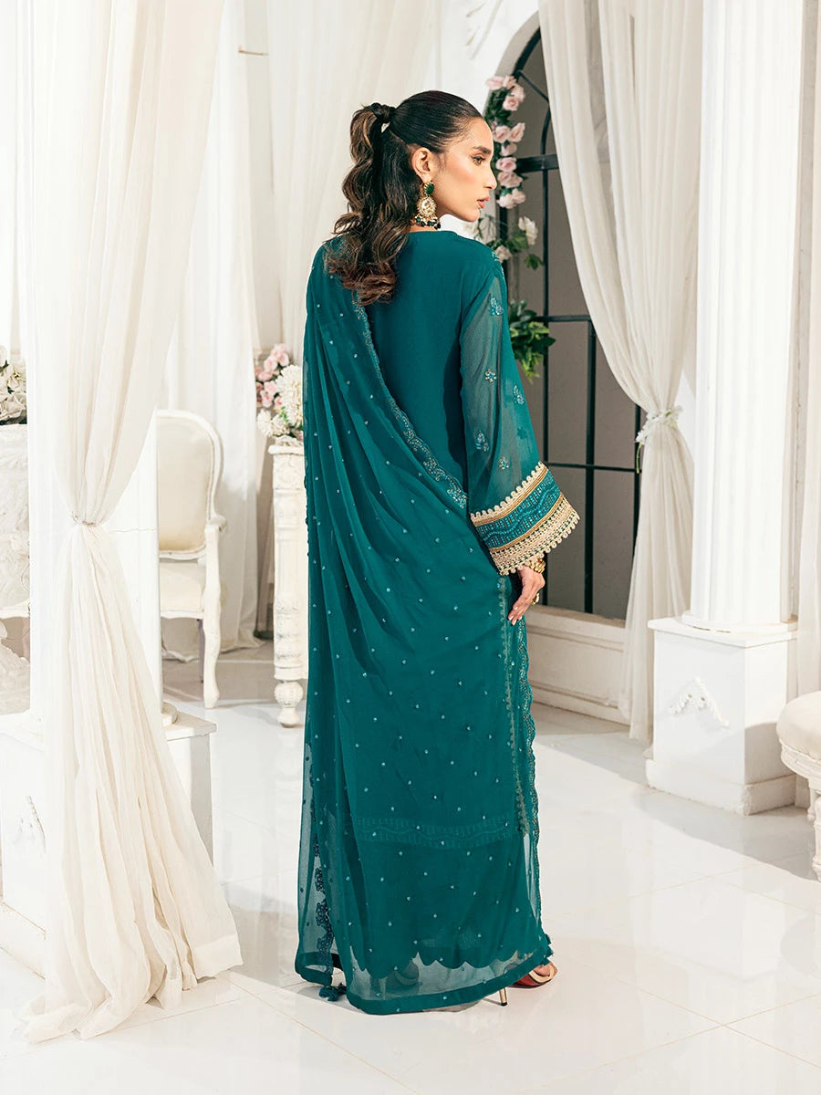Salitex | Signature Festive Chiffon | SUNS7CH045UT - by - Libasekhas UK - Registered Vendor of : Salitex - 100% Original Designer Dresss