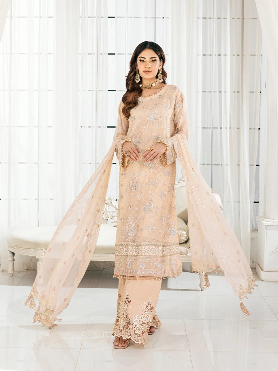 Salitex | Signature Festive Chiffon | SUNS7CH039UT - by - Libasekhas UK - Registered Vendor of : Salitex - 100% Original Designer Dresss