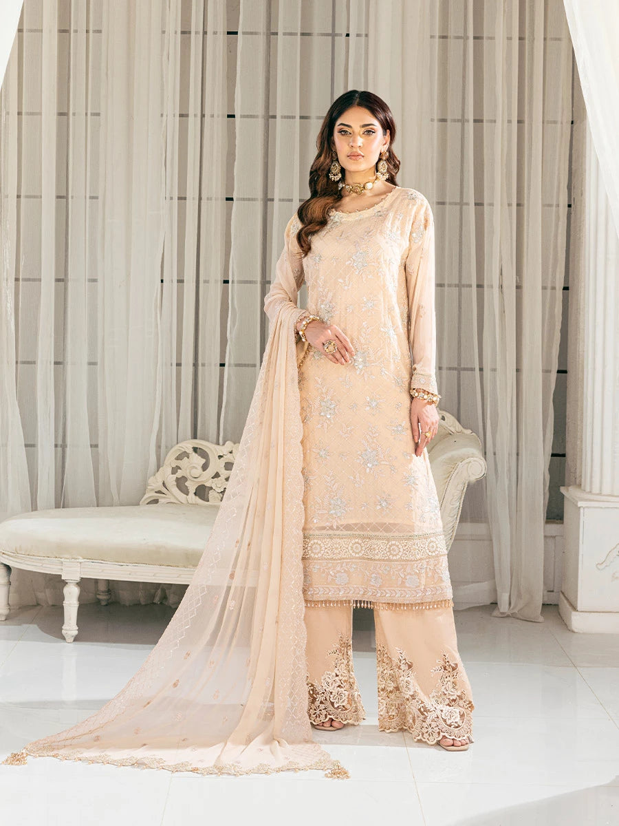 Salitex | Signature Festive Chiffon | SUNS7CH039UT - by - Libasekhas UK - Registered Vendor of : Salitex - 100% Original Designer Dresss