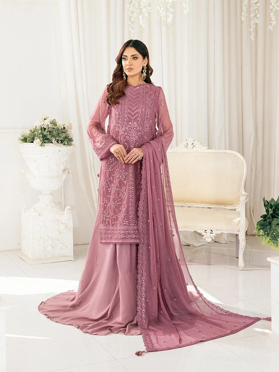 Salitex | Signature Festive Chiffon | SUNS7CH029UT - by - Libasekhas UK - Registered Vendor of : Salitex - 100% Original Designer Dresss