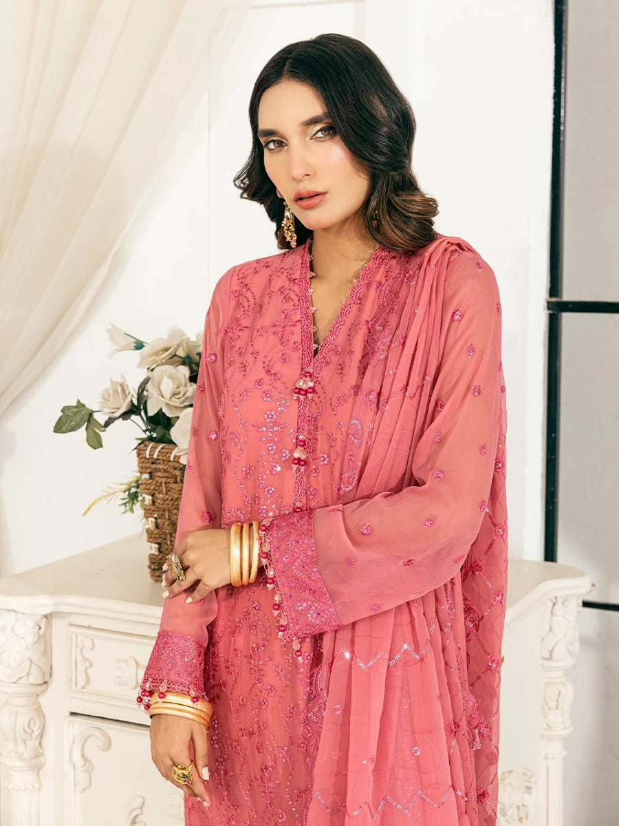 Salitex | Signature Festive Chiffon | SUNS7CH025UT - by - Libasekhas UK - Registered Vendor of : Salitex - 100% Original Designer Dresss