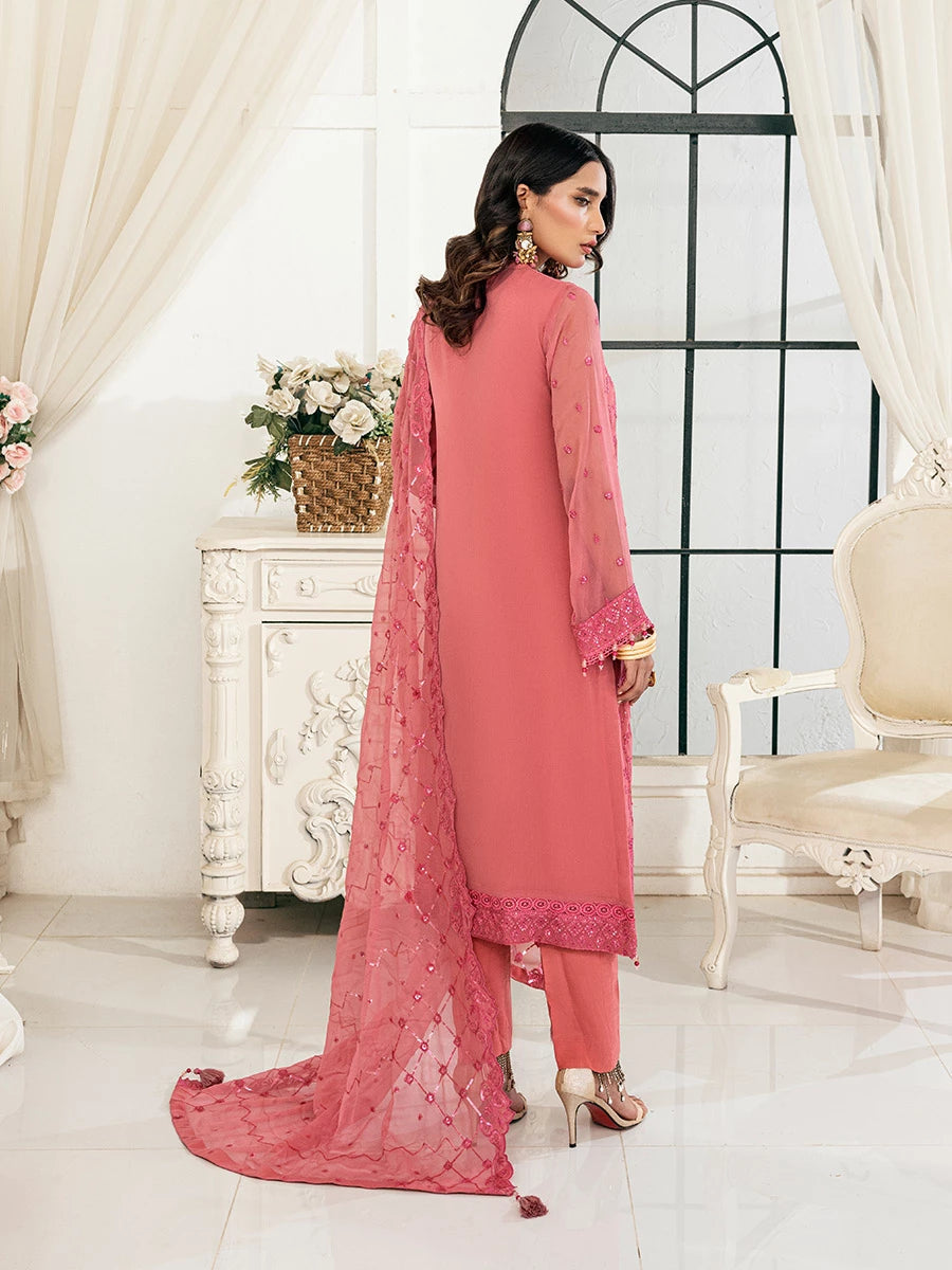 Salitex | Signature Festive Chiffon | SUNS7CH025UT - by - Libasekhas UK - Registered Vendor of : Salitex - 100% Original Designer Dresss