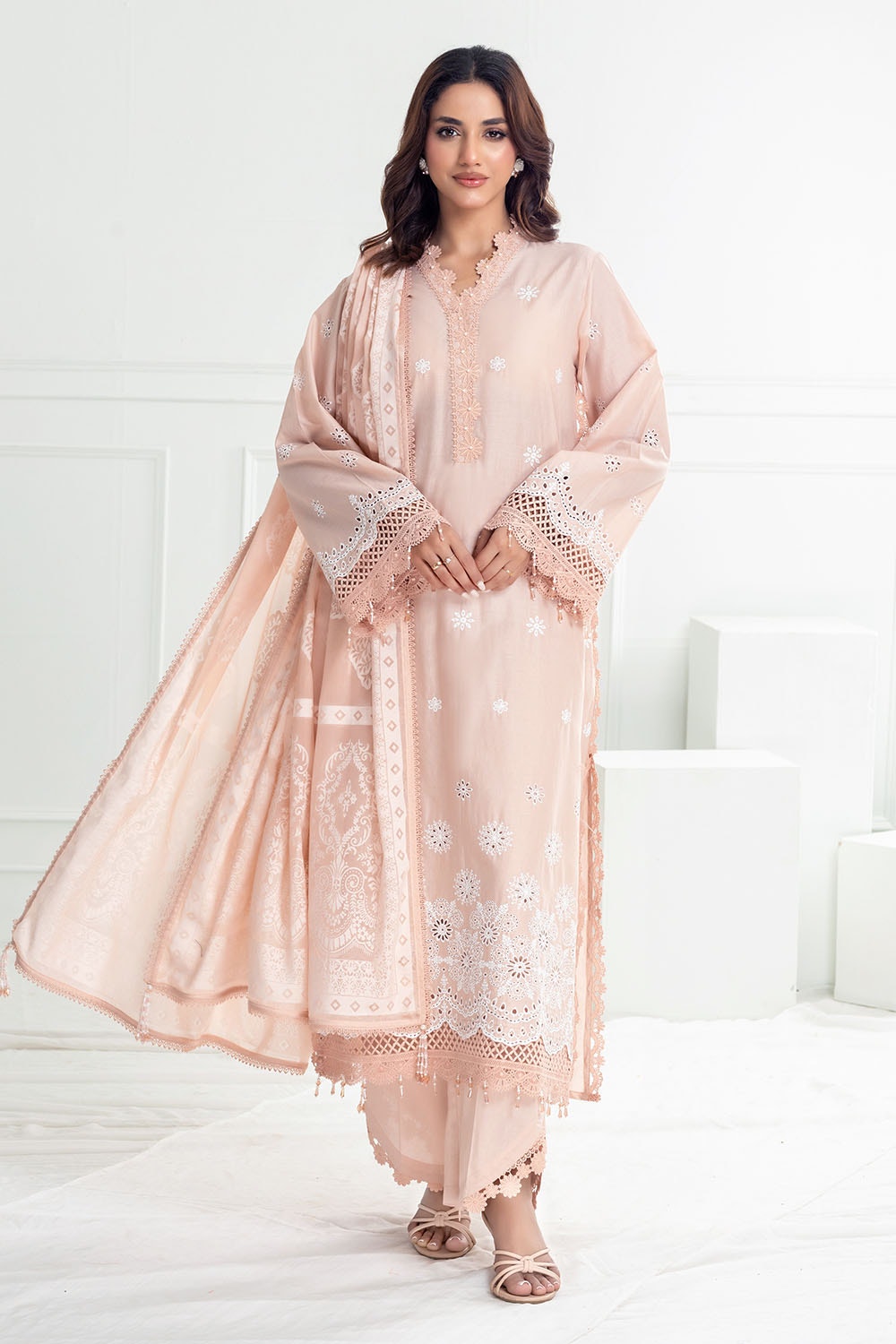 Gul Ahmed | Festive Capsule 25 | SP-52047 - by - Libasekhas UK - Registered Vendor of : Gul Ahmed - 100% Original Designer Dresss