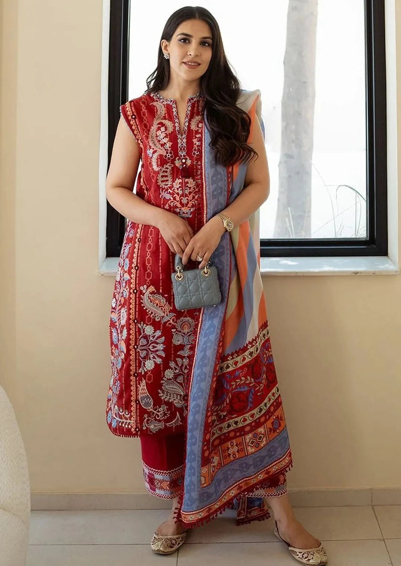 Sadaf Fawad Khan | Lawn 24 | Suzani (B) - by - Libasekhas UK - Registered Vendor of : Sadaf Fawad Khan - 100% Original Designer Dresss