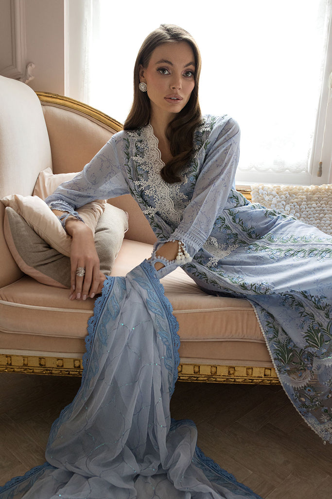 Sobia Nazir | Luxury Lawn 24 | DESIGN 13A - by - Libasekhas UK - Registered Vendor of : Sobia Nazir - 100% Original Designer Dresss