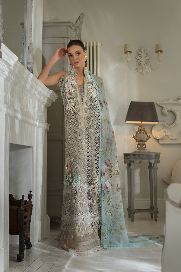 Sobia Nazir | Luxury Lawn 24 | DESIGN 7A - by - Libasekhas UK - Registered Vendor of : Sobia Nazir - 100% Original Designer Dresss