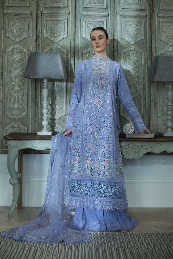 Sobia Nazir | Luxury Lawn 24 | DESIGN 9B - by - Libasekhas UK - Registered Vendor of : Sobia Nazir - 100% Original Designer Dresss