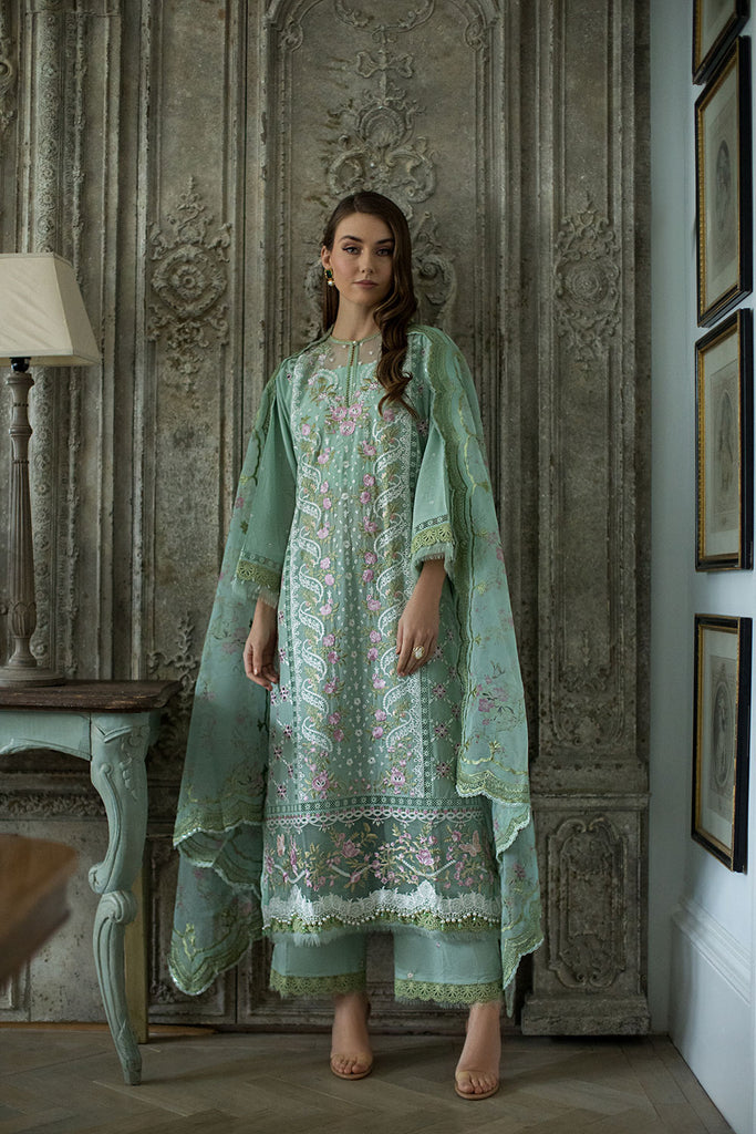 Sobia Nazir | Luxury Lawn 24 | DESIGN 1A - by - Libasekhas UK - Registered Vendor of : Sobia Nazir - 100% Original Designer Dresss