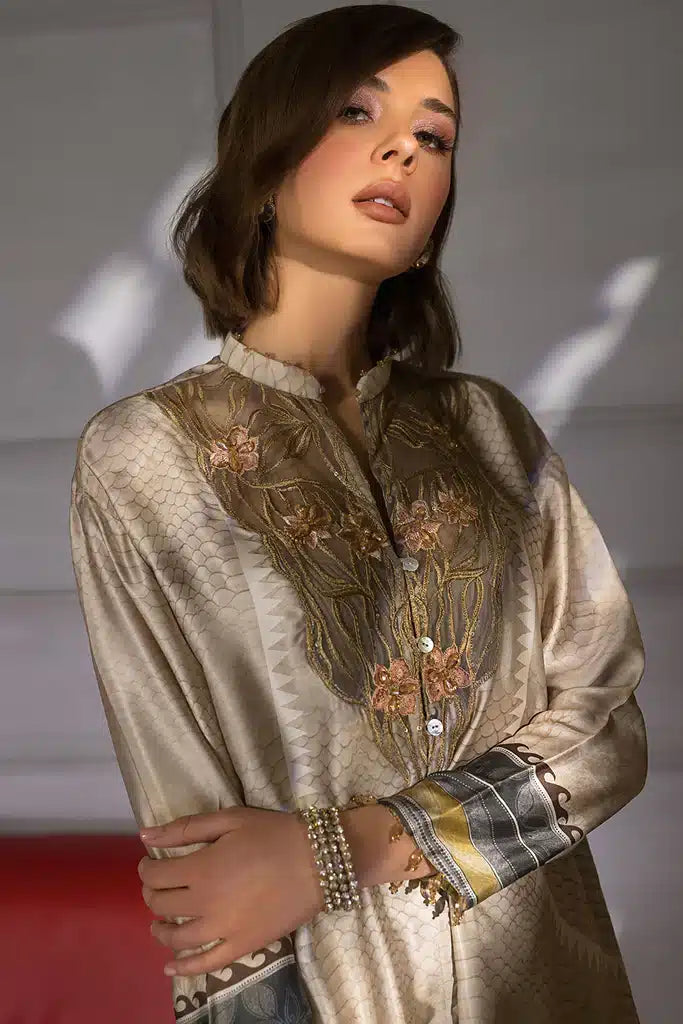 Sobia Nazir | Silk Collection 23 | 01 - by - Libasekhas UK - Registered Vendor of : Sobia Nazir - 100% Original Designer Dresss