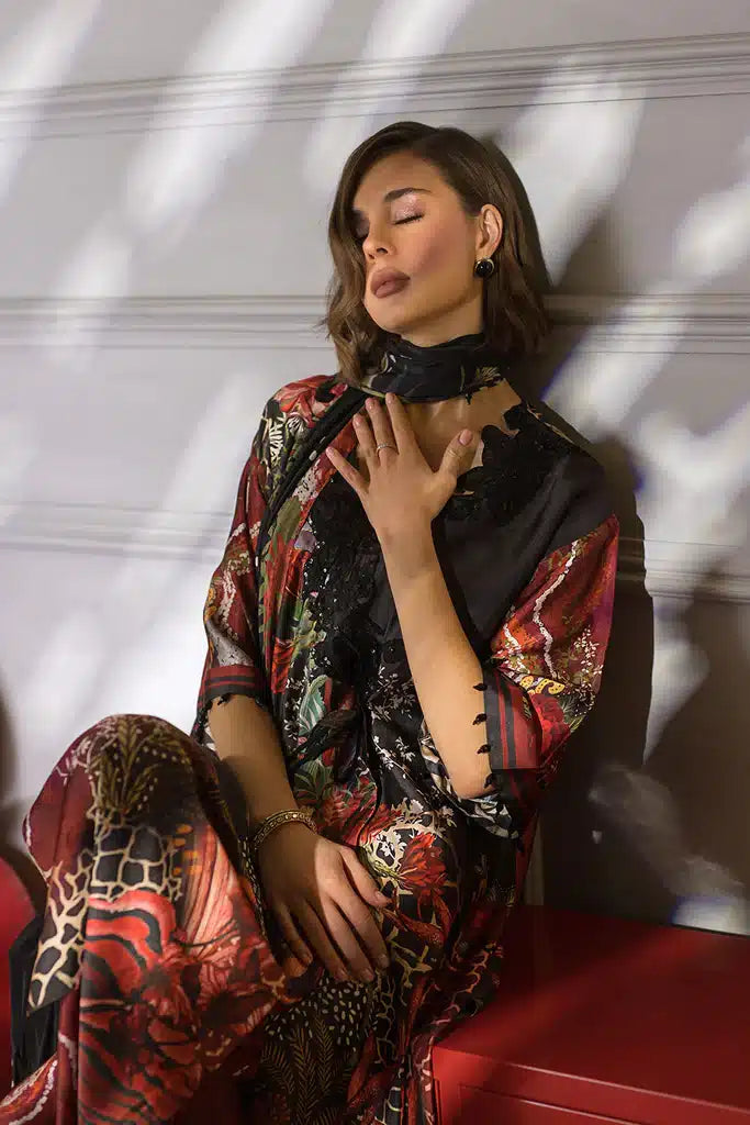 Sobia Nazir | Silk Collection 23 | 03 - by - Libasekhas UK - Registered Vendor of : Sobia Nazir - 100% Original Designer Dresss