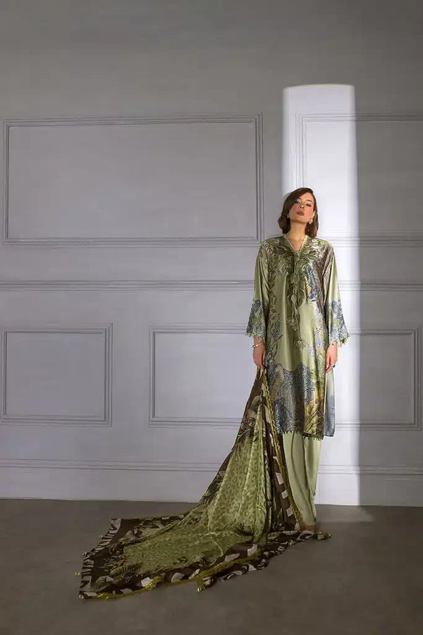 Sobia Nazir | Silk Collection 23 | 04 - by - Libasekhas UK - Registered Vendor of : Sobia Nazir - 100% Original Designer Dresss
