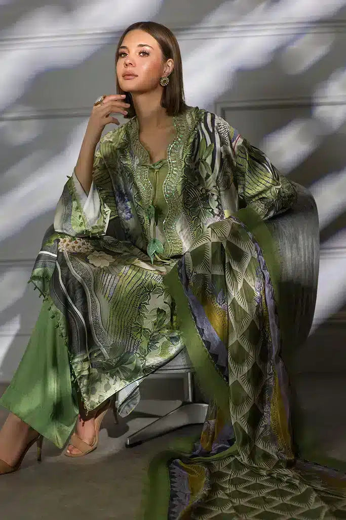 Sobia Nazir | Silk Collection 23 | 10 - by - Libasekhas UK - Registered Vendor of : Sobia Nazir - 100% Original Designer Dresss