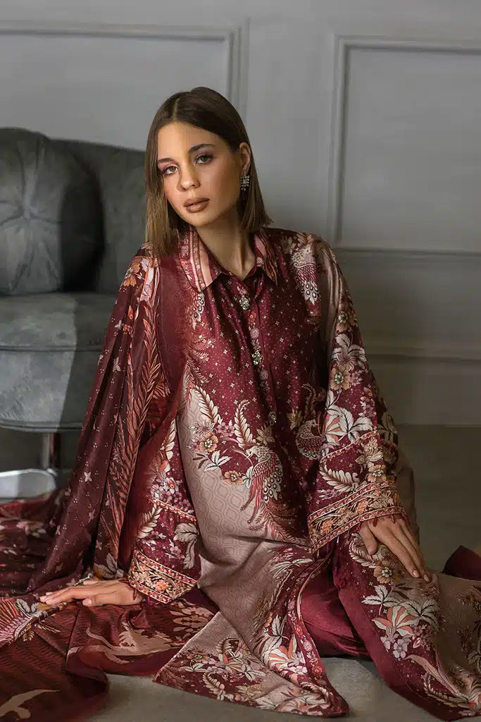 Sobia Nazir | Silk Collection 23 | 05 - by - Libasekhas UK - Registered Vendor of : Sobia Nazir - 100% Original Designer Dresss