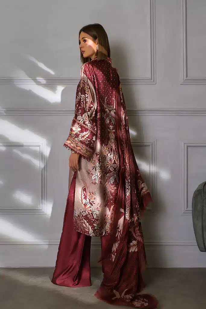 Sobia Nazir | Silk Collection 23 | 05 - by - Libasekhas UK - Registered Vendor of : Sobia Nazir - 100% Original Designer Dresss