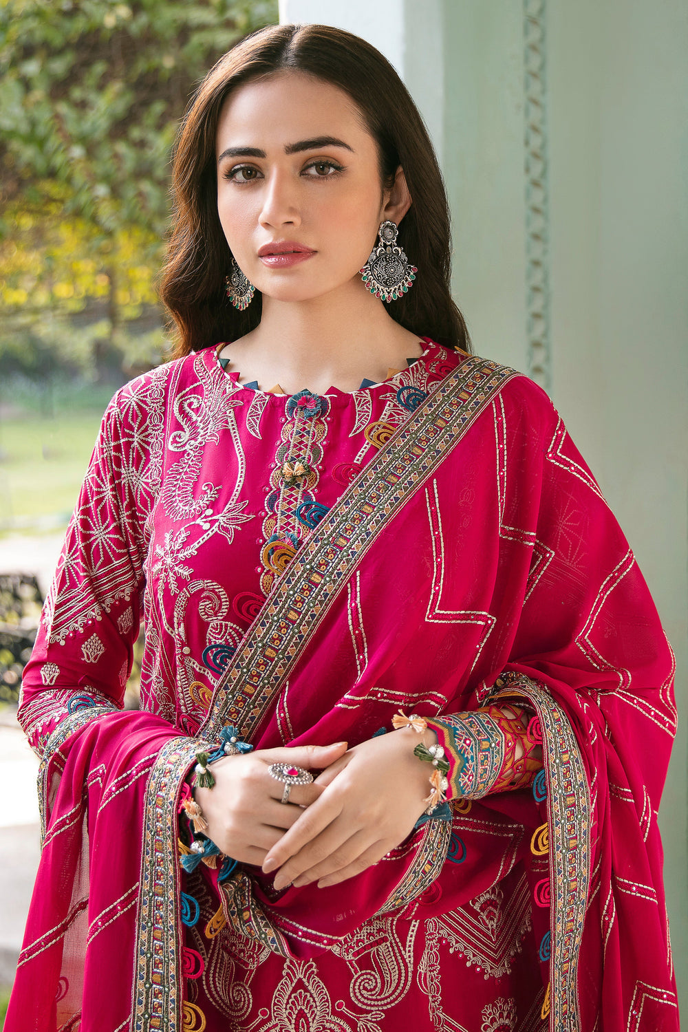 Jazmin | Shahkaar Luxury Eid Lawn SS26 | SL22-D2 - by Libasekhas UK - Registered Vendor of : Jazmin - 100% Original Designer Dress