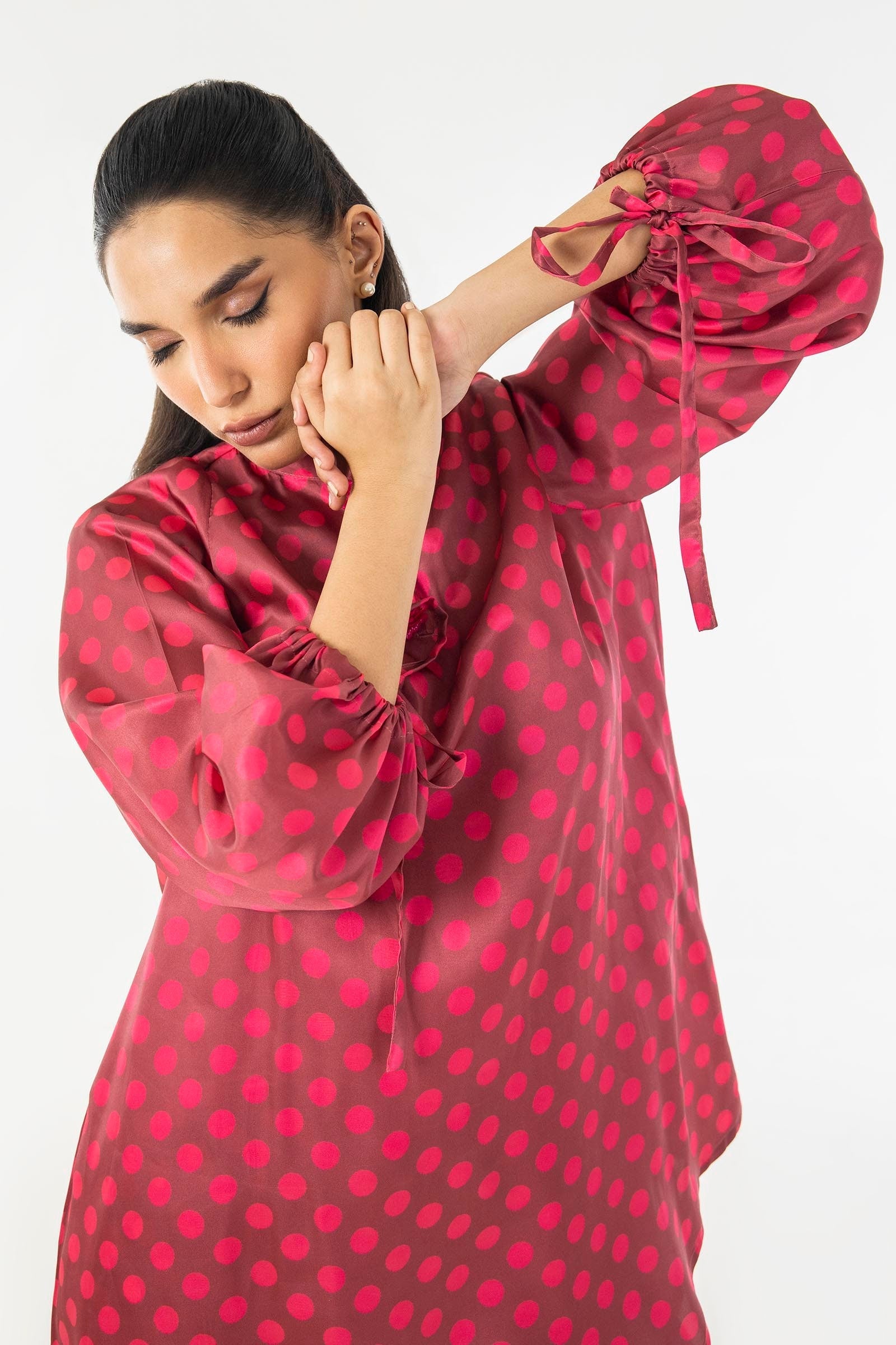 Sana Safinaz | Silk Tunics | SS24STP174P2T - by - Libasekhas UK - Registered Vendor of : Sana Safinaz - 100% Original Designer Dresss
