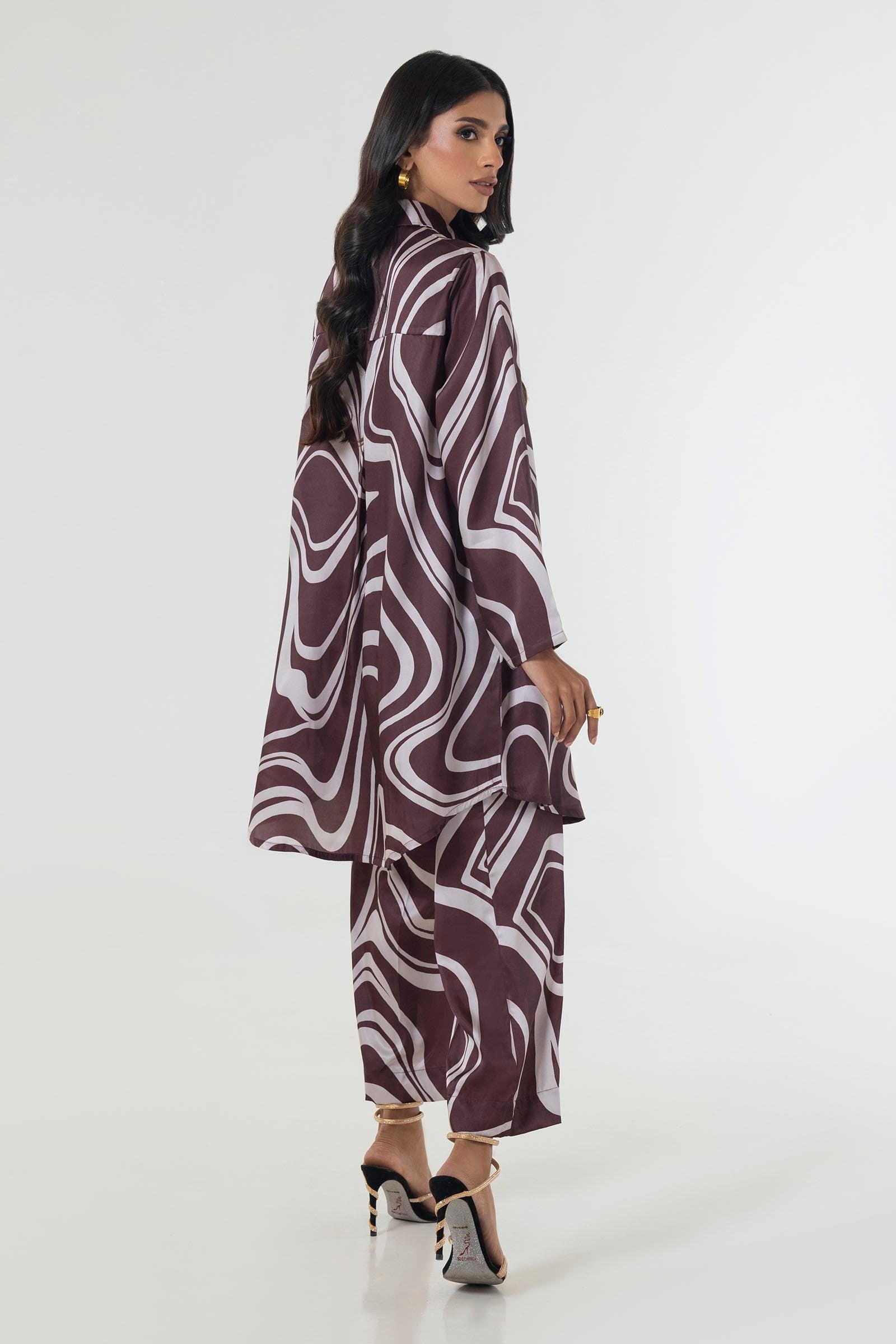 Sana Safinaz | Silk Tunics | SS24STP175P2T - by - Libasekhas UK - Registered Vendor of : Sana Safinaz - 100% Original Designer Dresss